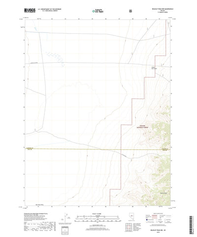 Wildcat Peak NW, NV (2018, 24000-Scale) Preview 1