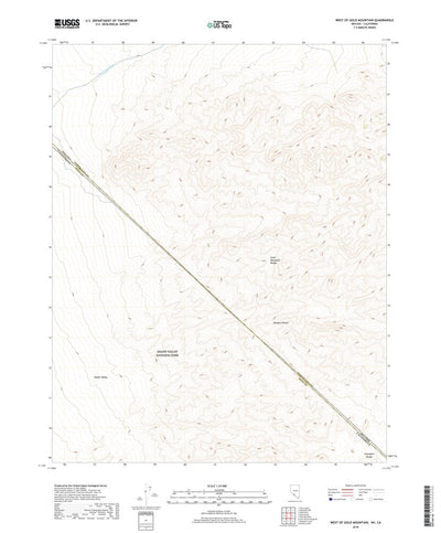 West of Gold Mountain, NV (2018, 24000-Scale) Preview 1