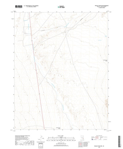 Wildcat Wash NW, NV (2018, 24000-Scale) Preview 1