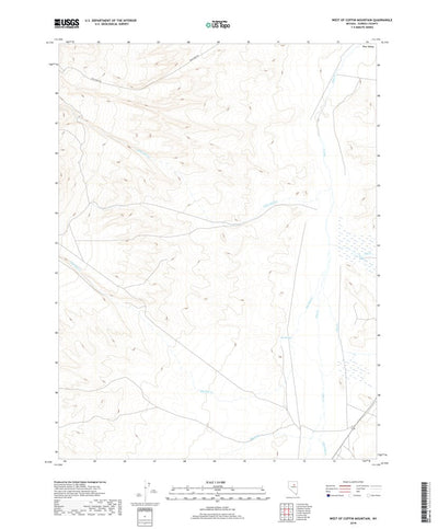 West of Coffin Mountain, NV (2018, 24000-Scale) Preview 1
