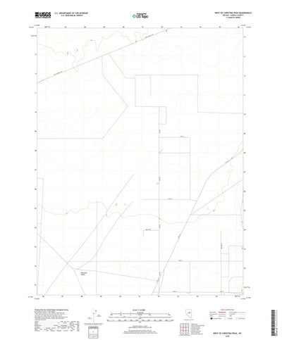 West of Christina Peak, NV (2018, 24000-Scale) Preview 1