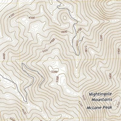Tohakum Peak NE, NV (2018, 24000-Scale) Preview 3