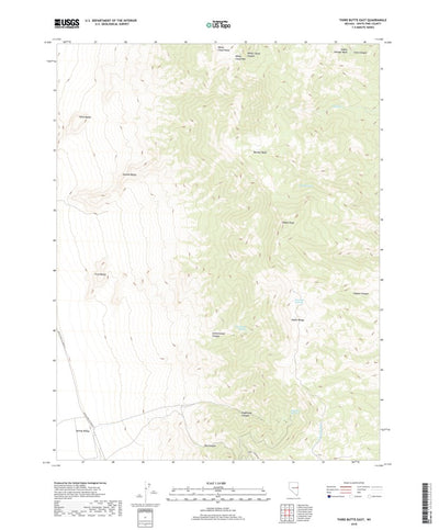 Third Butte East, NV (2018, 24000-Scale) Preview 1