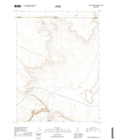 Thousand Creek Gorge, NV (2018, 24000-Scale) Preview 1