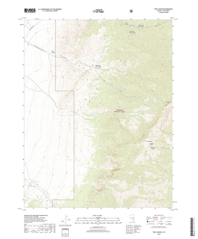 Troy Canyon, NV (2018, 24000-Scale) Preview 1