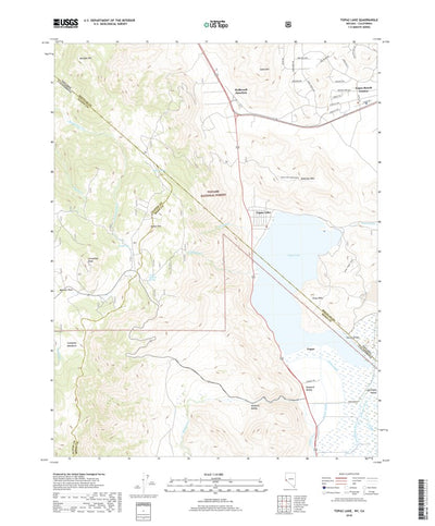 Topaz Lake, NV (2018, 24000-Scale) Preview 1