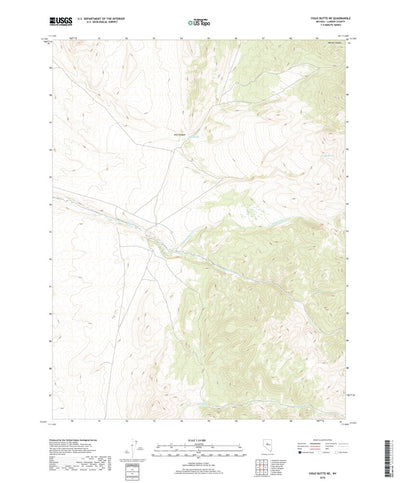 Vigus Butte NE, NV (2018, 24000-Scale) Preview 1