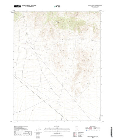 Tempiute Mountain SE, NV (2018, 24000-Scale) Preview 1