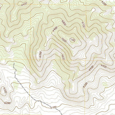 Tempiute Mountain SE, NV (2018, 24000-Scale) Preview 3