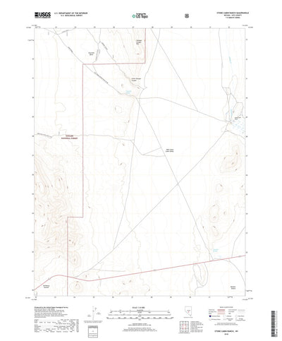 Stone Cabin Ranch, NV (2018, 24000-Scale) Preview 1