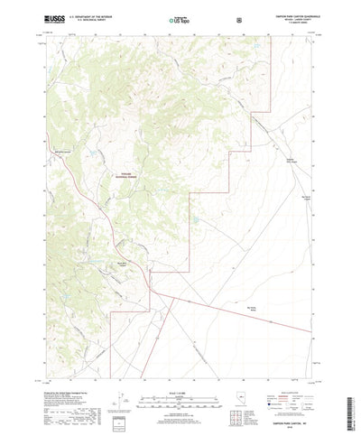Simpson Park Canyon, NV (2018, 24000-Scale) Preview 1