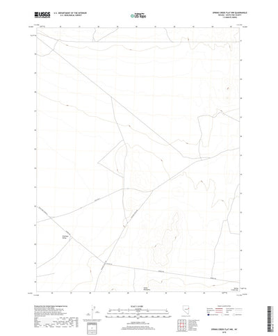 Spring Creek Flat NW, NV (2018, 24000-Scale) Preview 1