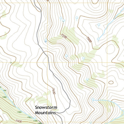 Snowstorm Mountain, NV (2018, 24000-Scale) Preview 2