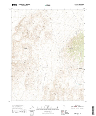 Split Mountain, NV (2018, 24000-Scale) Preview 1