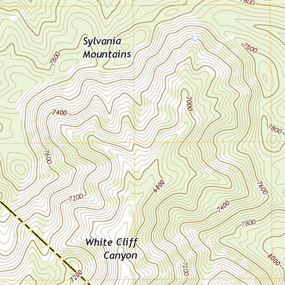 Sylvania Mountains, NV (2018, 24000-Scale) Preview 3