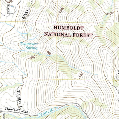 Tennessee Mountain, NV (2018, 24000-Scale) Preview 2