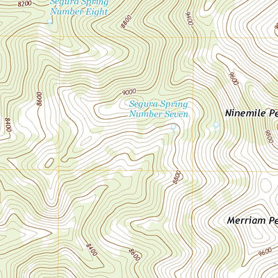 Ninemile Peak, NV (2018, 24000-Scale) Preview 3