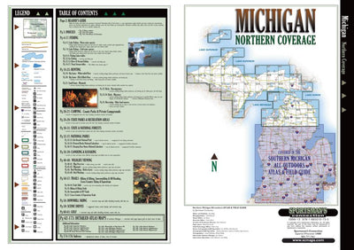 Northern MI All-Outdoors Atlas & Field Guide pg. 000-001