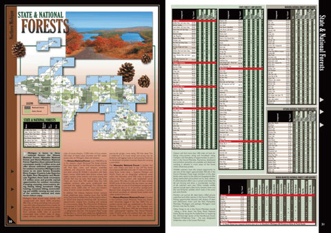 Northern MI All-Outdoors Atlas & Field Guide pg. 030-031