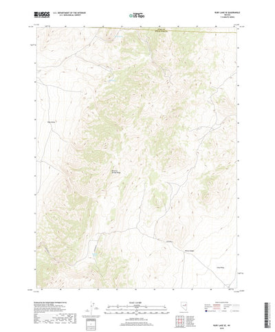 Ruby Lake SE, NV (2018, 24000-Scale) Preview 1