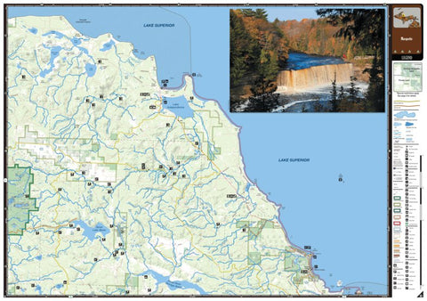 Northern MI All-Outdoors Atlas & Field Guide pg. 082-083