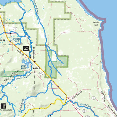 Northern MI All-Outdoors Atlas & Field Guide pg. 082-083