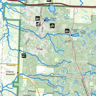 Northern MI All-Outdoors Atlas & Field Guide pg. 078-079
