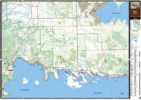 Northern MI All-Outdoors Atlas & Field Guide pg. 124-125