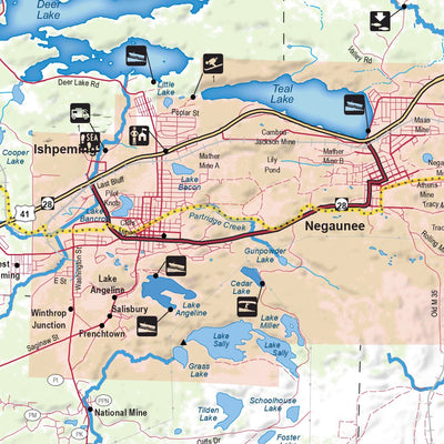 Northern MI All-Outdoors Atlas & Field Guide pg. 098-099