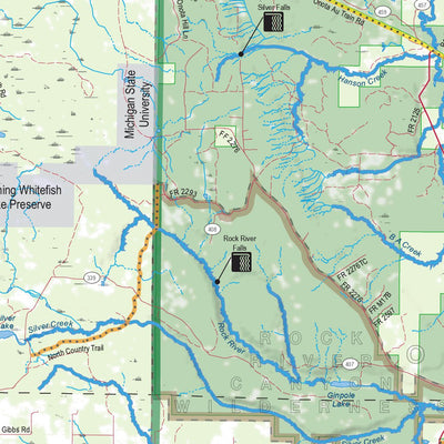 Northern MI All-Outdoors Atlas & Field Guide pg. 100-101