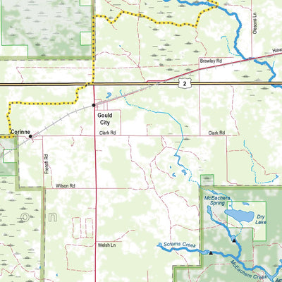 Northern MI All-Outdoors Atlas & Field Guide pg. 120-121