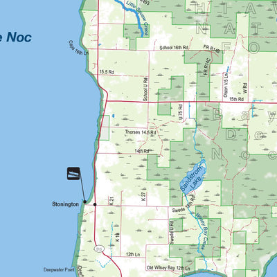 Northern MI All-Outdoors Atlas & Field Guide pg. 132-133