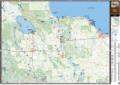 Northern MI All-Outdoors Atlas & Field Guide pg. 150-151