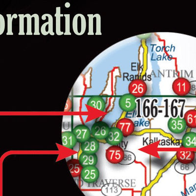 Northern MI All-Outdoors Atlas & Field Guide pg. 178 Cover