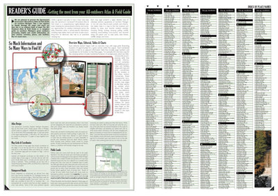 Northern MI All-Outdoors Atlas & Field Guide pg. 002-003