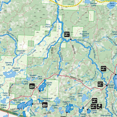 Northern MI All-Outdoors Atlas & Field Guide pg. 092-093