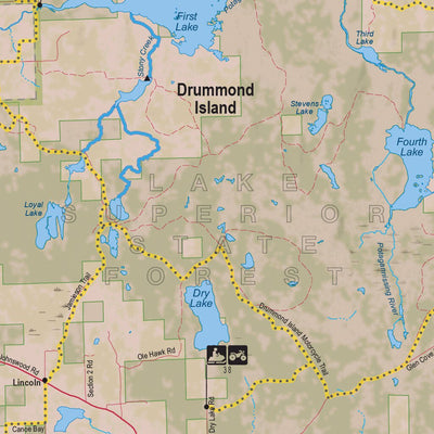 Northern MI All-Outdoors Atlas & Field Guide pg. 126-127