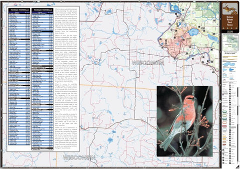 Northern MI All-Outdoors Atlas & Field Guide pg. 128-129
