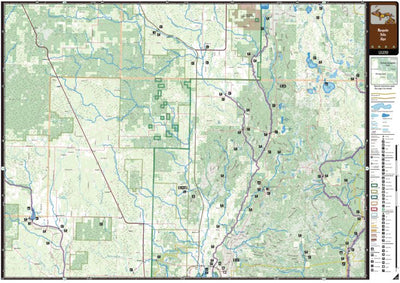 Northern MI All-Outdoors Atlas & Field Guide pg. 116-117