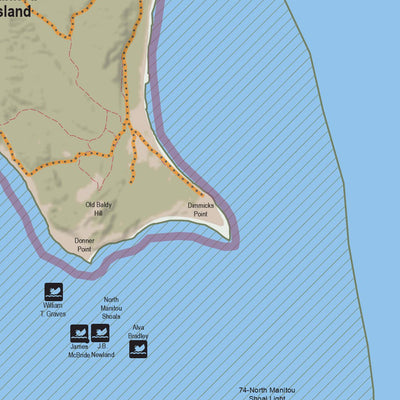 Northern MI All-Outdoors Atlas & Field Guide pg. 154-155