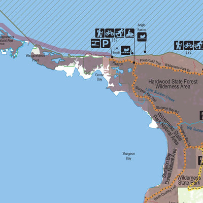 Northern MI All-Outdoors Atlas & Field Guide pg. 142-143