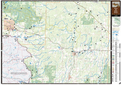 Northern MI All-Outdoors Atlas & Field Guide pg. 130-131