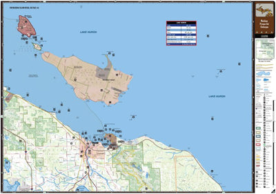 Northern MI All-Outdoors Atlas & Field Guide pg. 144-145