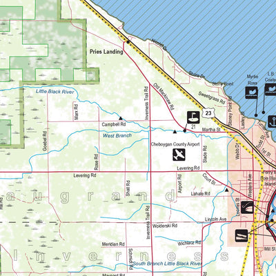 Northern MI All-Outdoors Atlas & Field Guide pg. 144-145