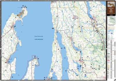 Northern MI All-Outdoors Atlas & Field Guide pg. 156-157
