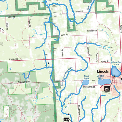 Northern MI All-Outdoors Atlas & Field Guide pg. 172-173