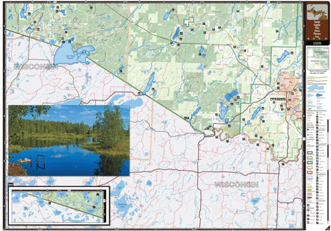 Northern MI All-Outdoors Atlas & Field Guide pg. 110-111