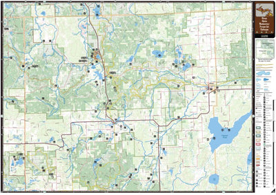 Northern MI All-Outdoors Atlas & Field Guide pg. 160-161