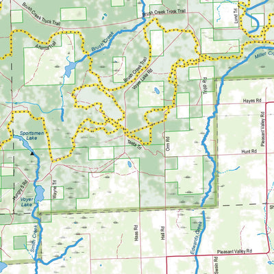 Northern MI All-Outdoors Atlas & Field Guide pg. 160-161