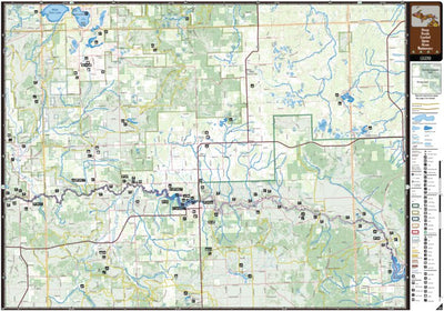 Northern MI All-Outdoors Atlas & Field Guide pg. 170-171